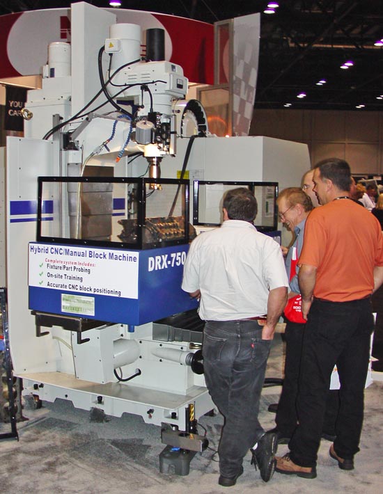 DRX-750 Engine Block Machine at PRI 2009
